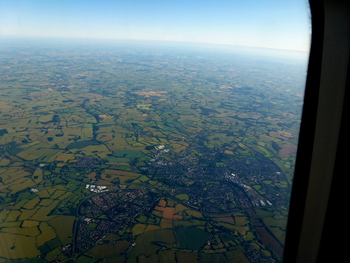 England ligner heller ikke Danmark fra luften